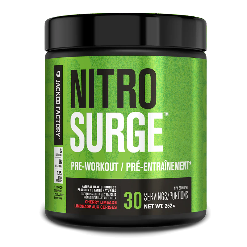 Nitrosurge pre workout blue raspberry