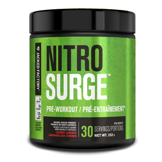 Nitrosurge pre workout blue raspberry