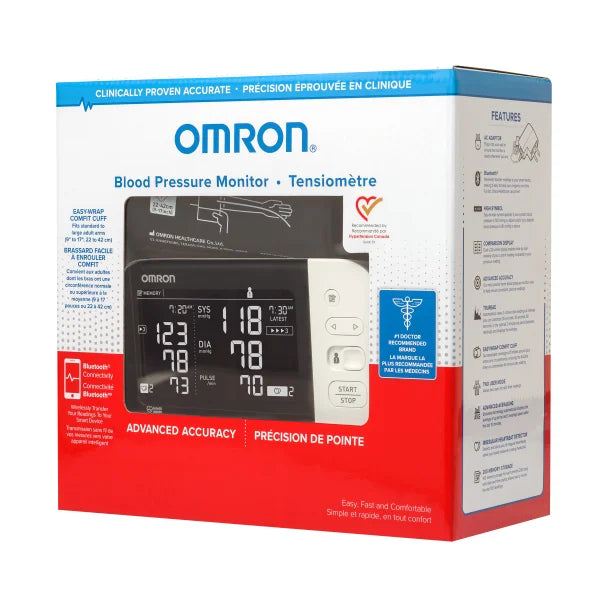 Omron blood pressure monitor