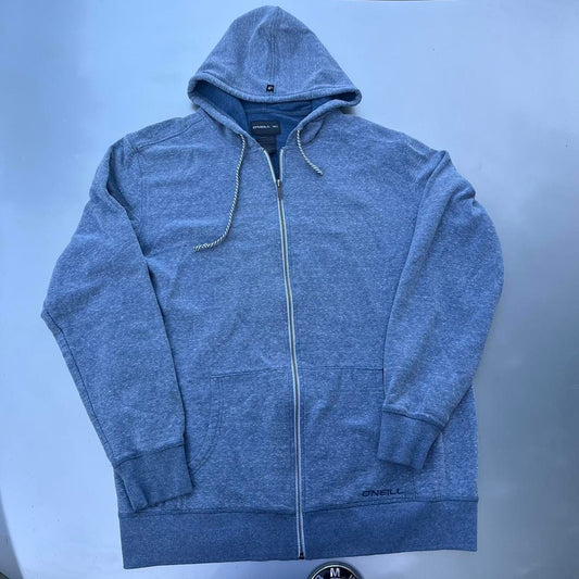O'Neill Men's Grey and Blue Hoodie