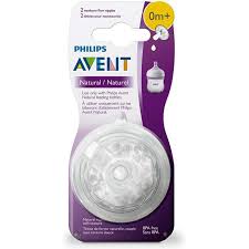 Philips Avent natural 2 newborn flow nipples