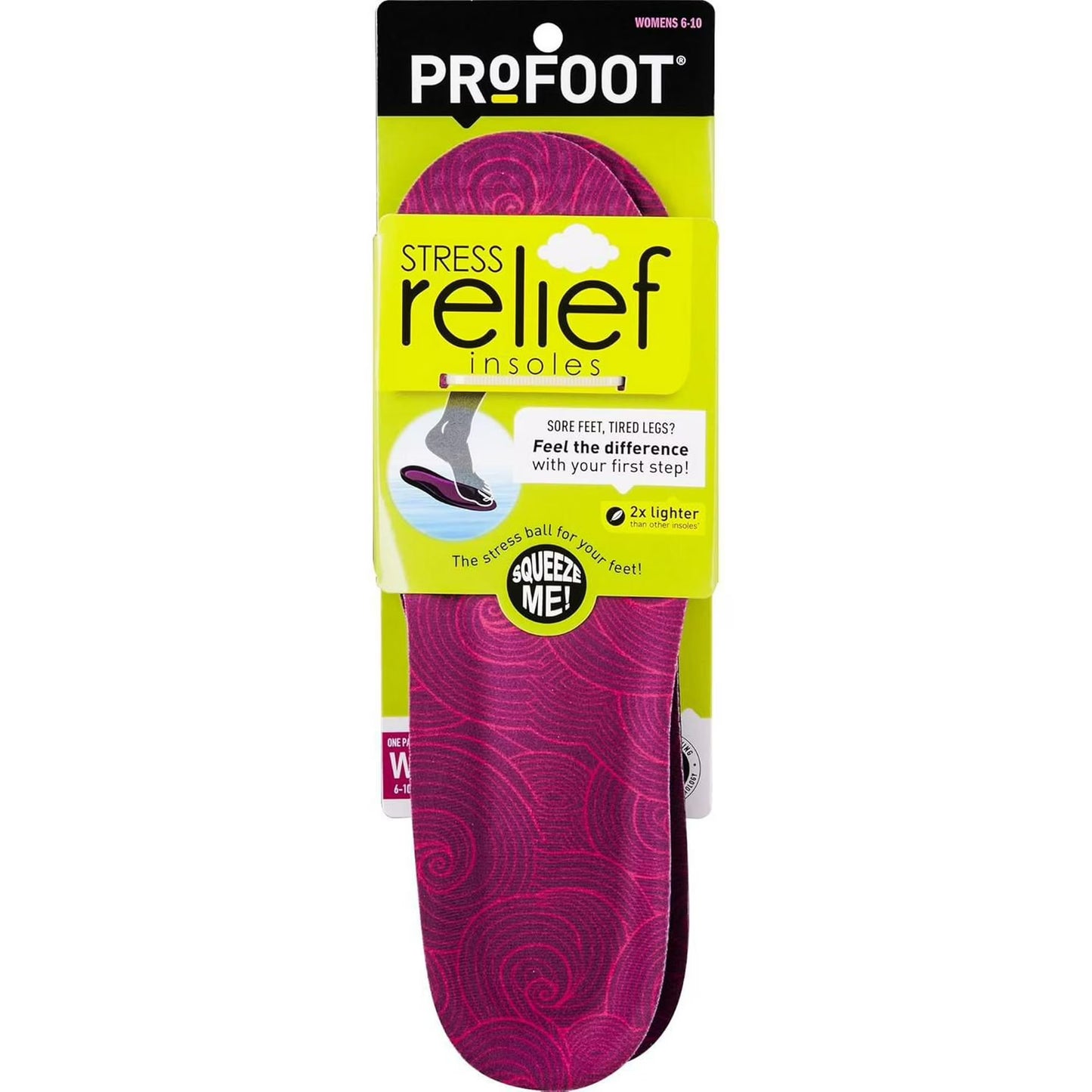 Profoot women's stress relief insoles