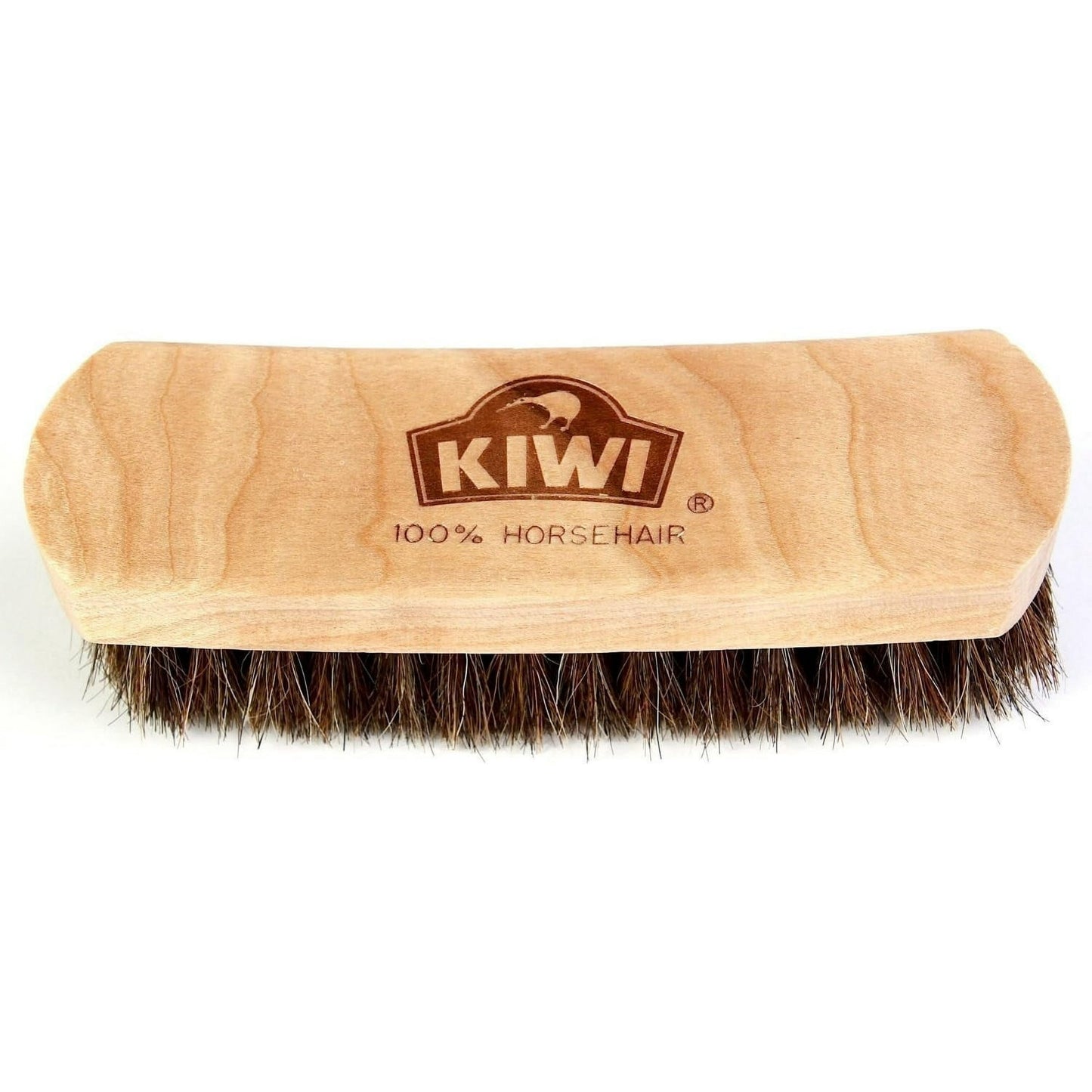 Kiwi 100% Horsehair Shine Brush