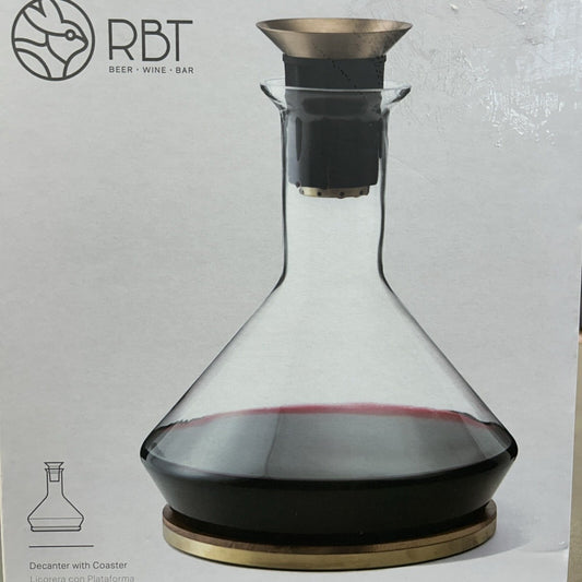 Rabbit Wine Decanter with Coaster