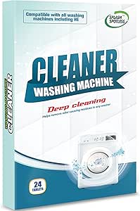 Splash spotless washing machine cleaner 24tabs