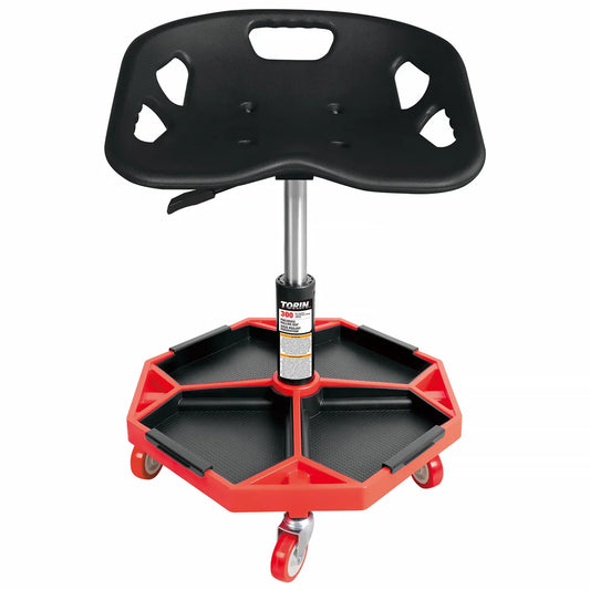 Torin 300 lbs capacity Pneumatic rolling seat