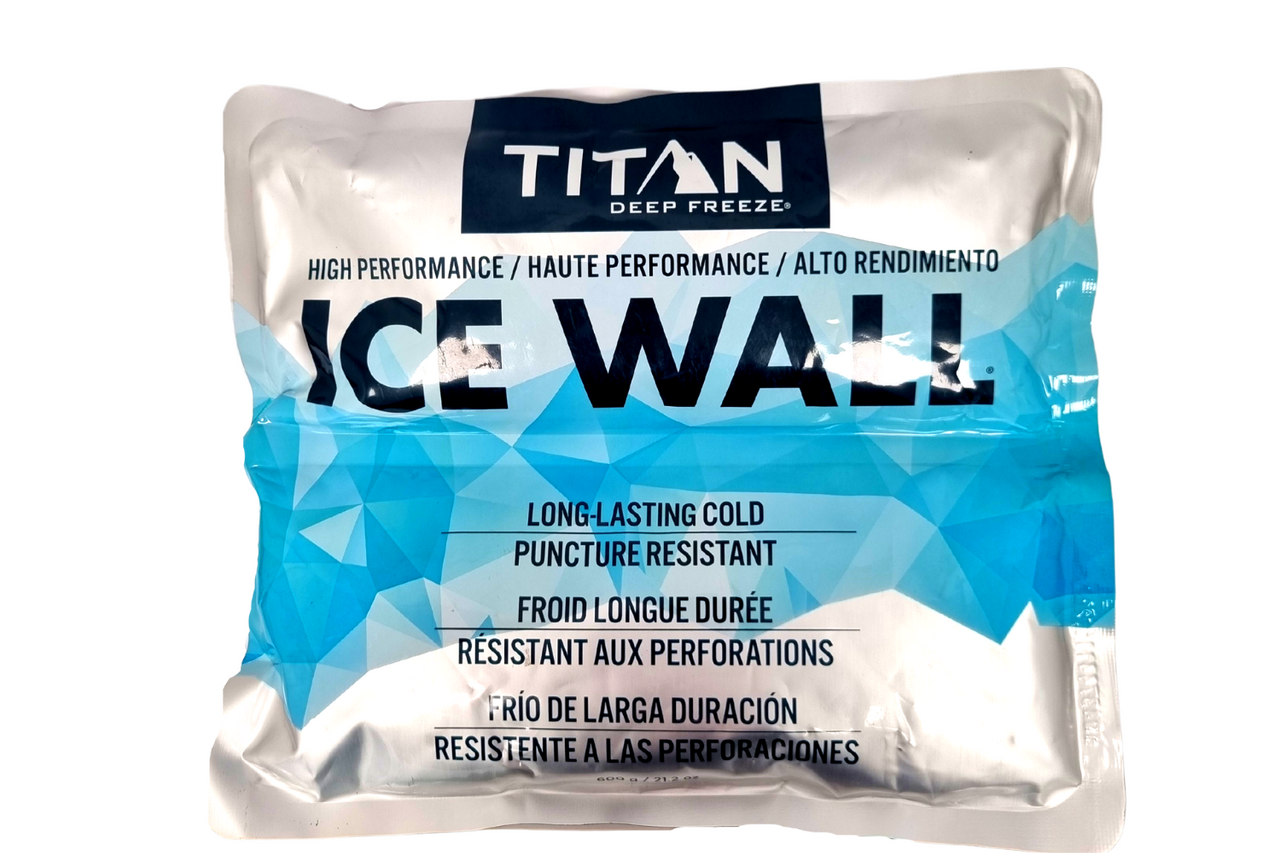 Arctic Zone Titan Deep Freeze Ice Wall- (2 Pack) 600 Gram High Performance Ice Pack