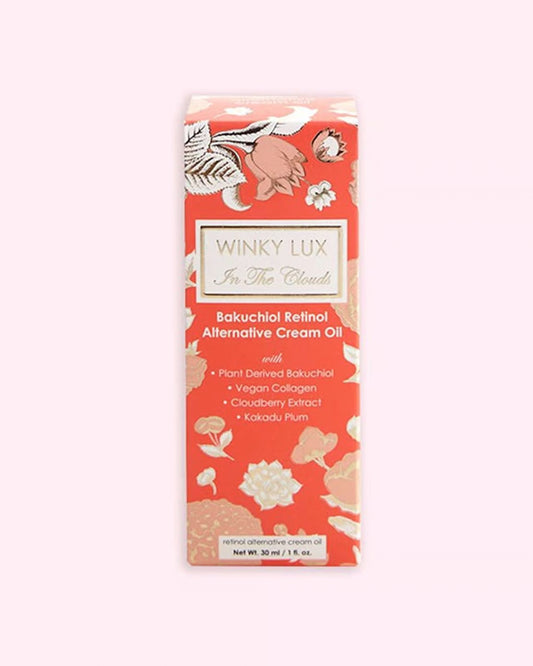 Winky Lux In The Clouds Bakuchiol Retinol Alternative Cream Oil, Vegan Collagen