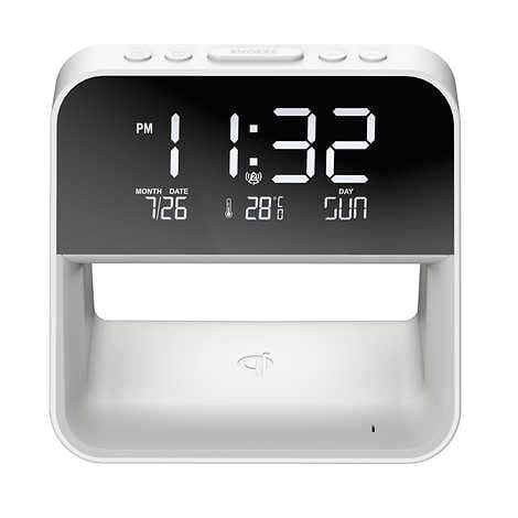 Sheffield Home MICK Multifunction Alarm Clock & Charging Station