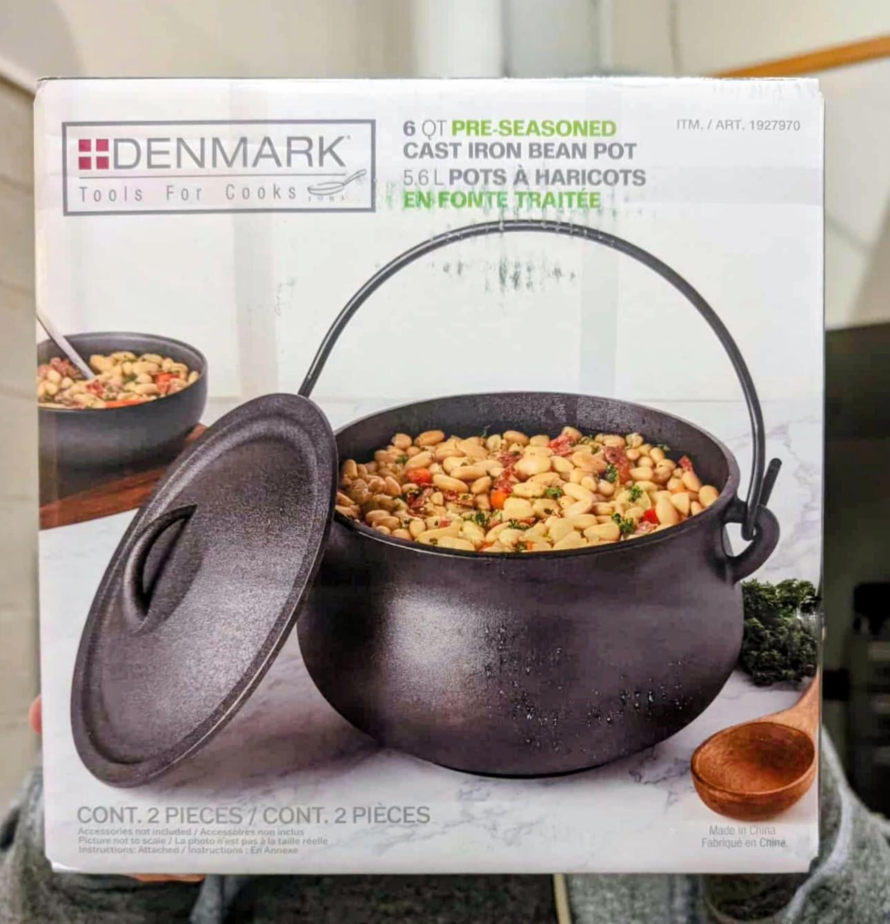 Denmark Cast Iron Bean Pot 5.6l