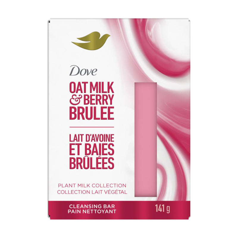 Dove Oat Milk & Berry Brulee Soap Bar - 141g