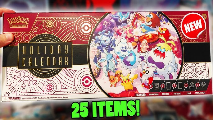Pokemon Holiday Calendar Pokeball Assortment
