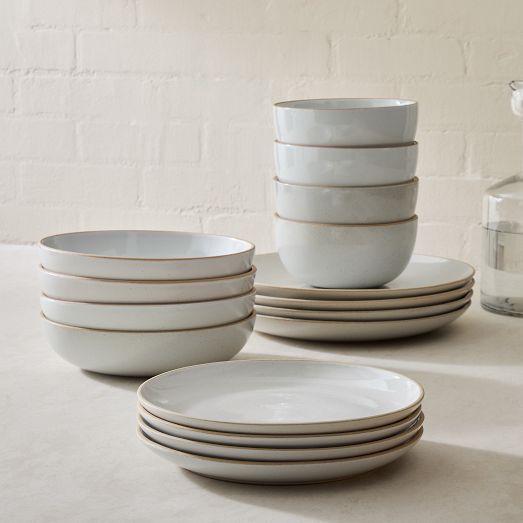 Stockholm 16-piece Dining Set - Stoneware