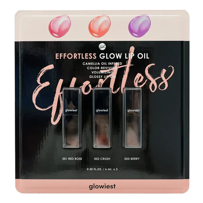 Glowiest
Effortless Glow Lip
3 Pk
