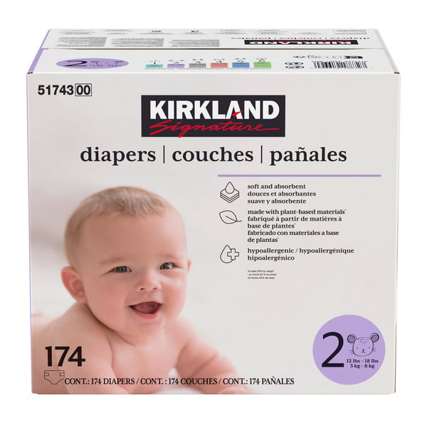 Kirkland Signature Size 2 Supreme Diapers