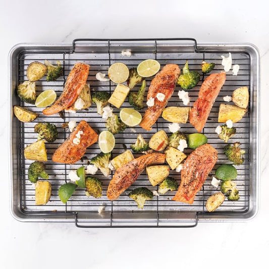 Baker's Secret XL Baking Pan with Rack