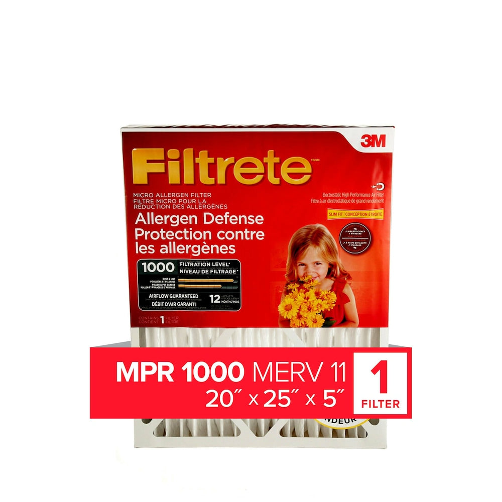 3M Filtrete Micro Allergen Deep Pleat Filter