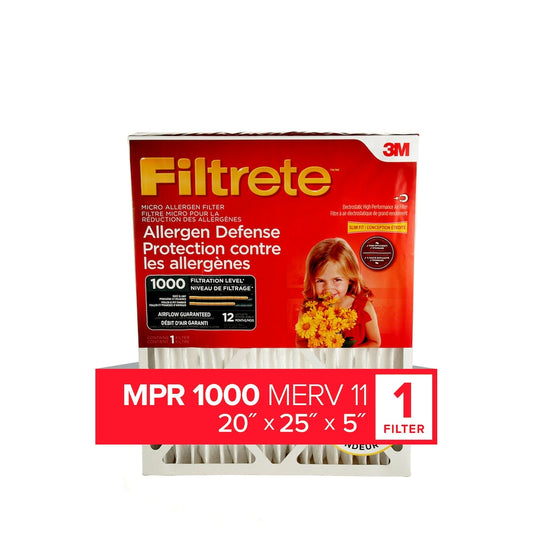 3M Filtrete Micro Allergen Deep Pleat Filter