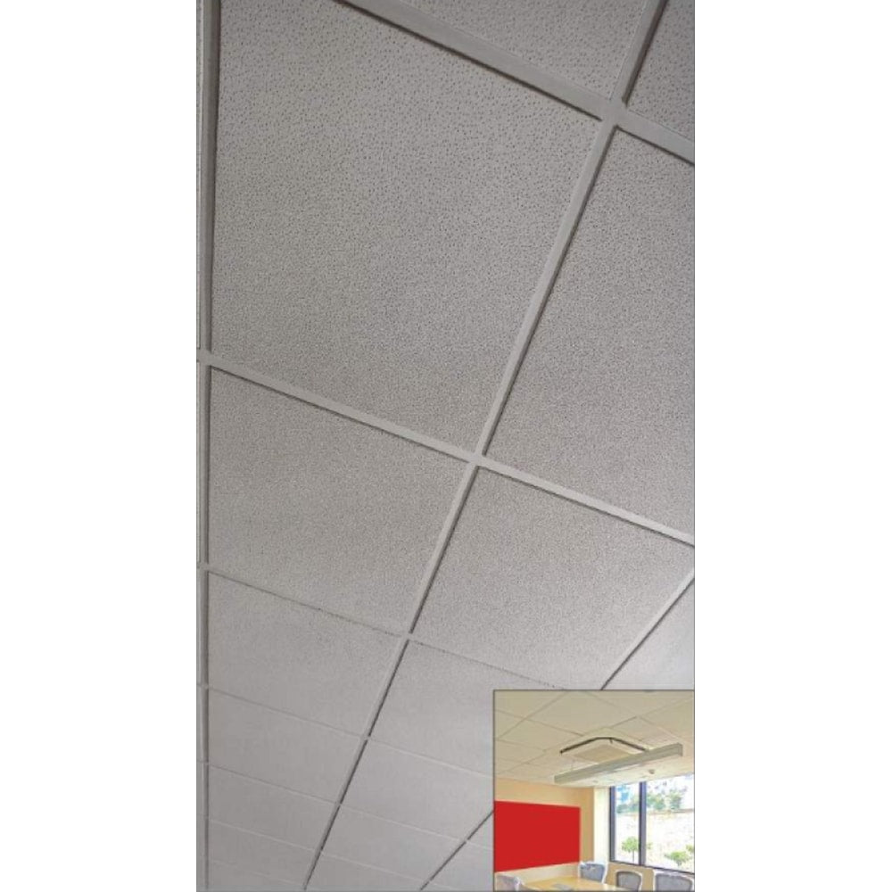 Wexstar Wexstar EcoTile Calcium Silicate Water/Fire Resistant. Ceiling Tile