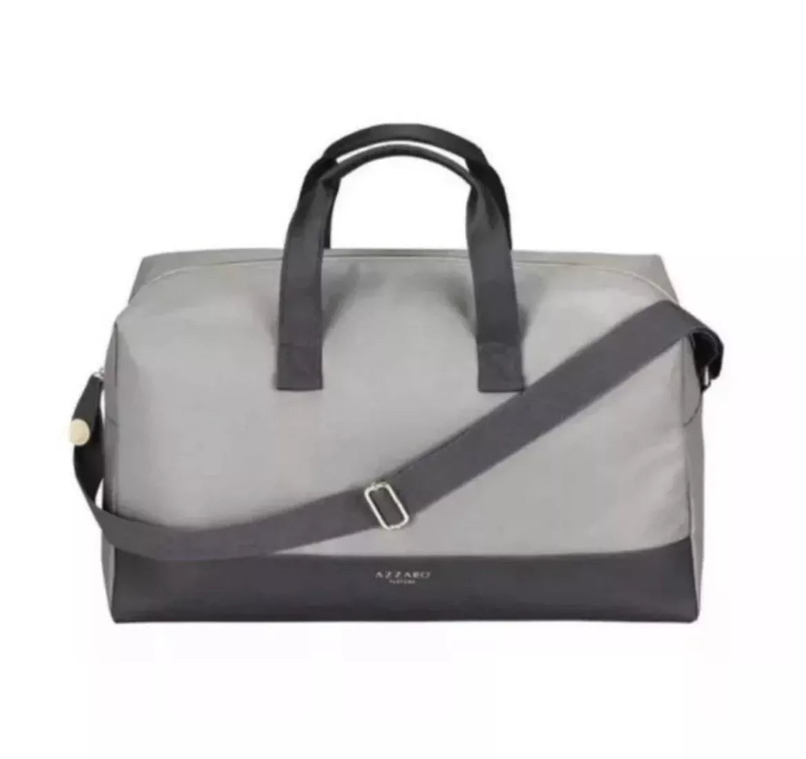 AZZARO Grey Weekend Travel Duffle Bag 100% Recycled Material