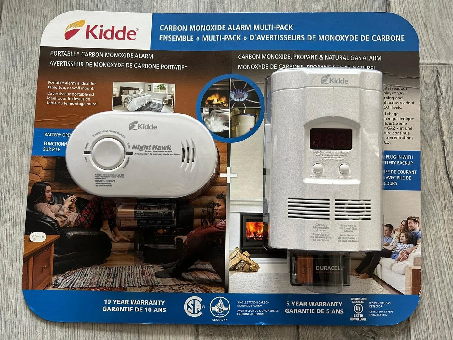 Kidde Carbon Monoxide Alarm Multi Pack
