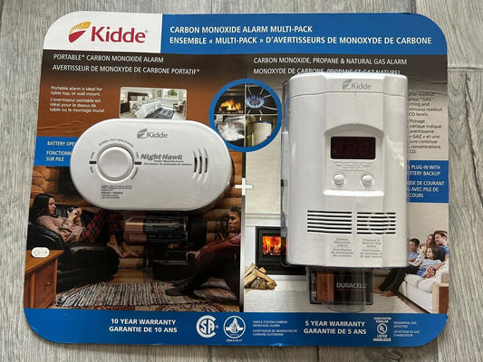 Kidde Carbon Monoxide Alarm Multi Pack