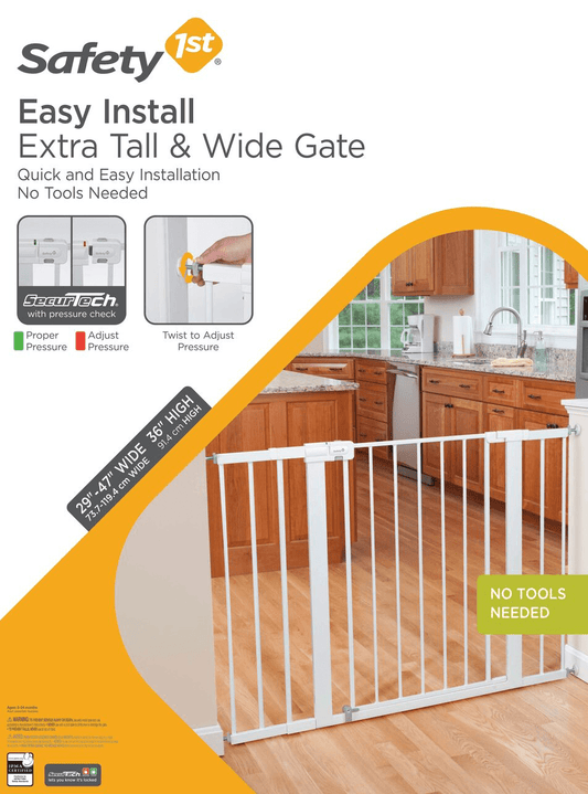 Safety 1st Secure Tech Extra Tall & Wide Gate