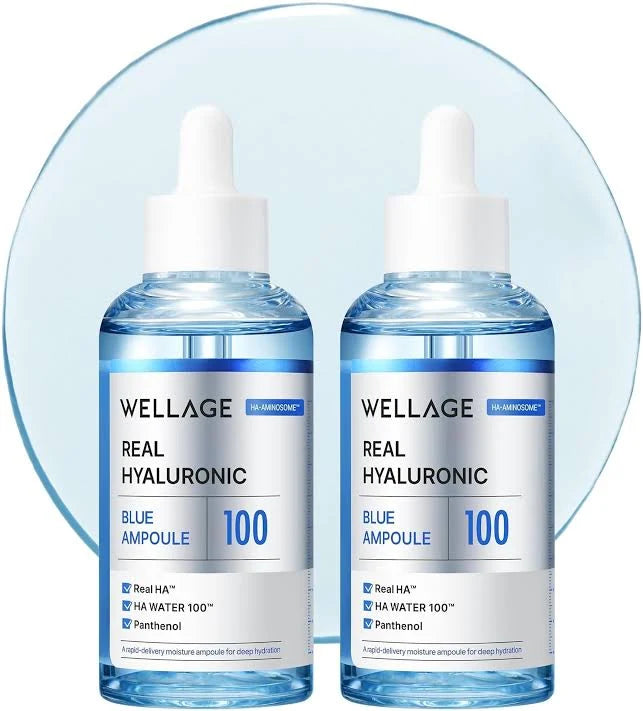 Wellage 100% purity hyaluronic acid K beauty