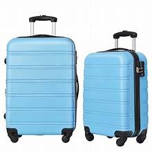 az101 luggage light blue