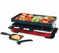8 person raclette party grill