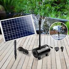 Solar Powered Fountain Pump